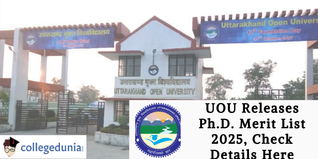 UOU Releases Ph.D. Merit List 2025, Check Details Here
